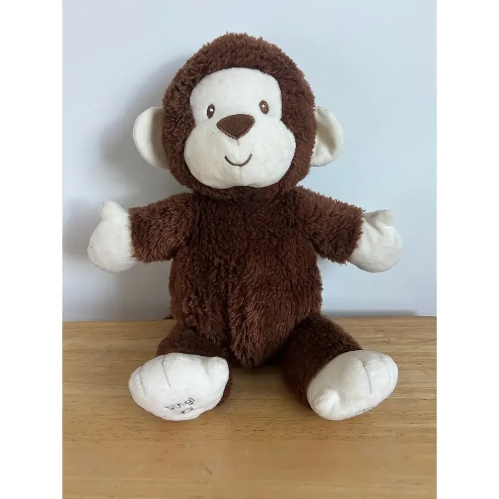 Baby Gund Animated Clappy the Monkey Sing & Play Interactive Plush Toy 12
